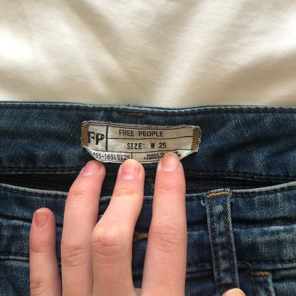 Free People Moto Skinny Jeans - Picture 3 of 3